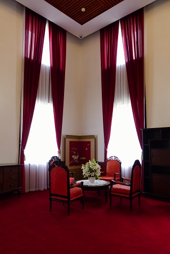 The President's Office at Reunification Palace, Ho Chi Minh City, Vietnam