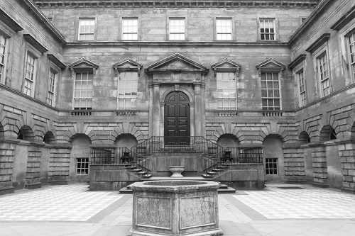 Courtyard at Lyme, Peak District