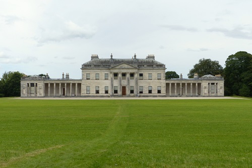 View of main house at Castle Coole near Enniskillen, Northern Ireland