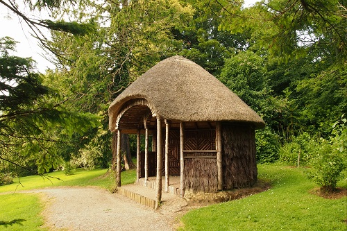 Side view of the summer house at Florence Court near Enniskillen, Northern Ireland